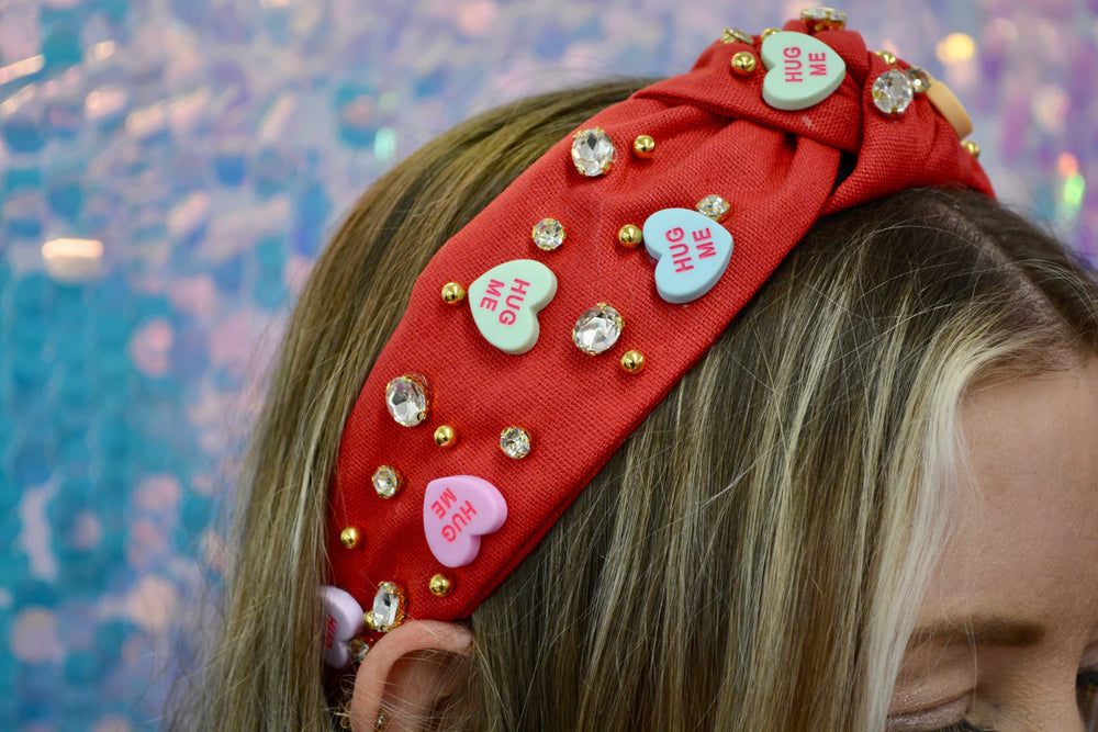 Candy Hearts Headband