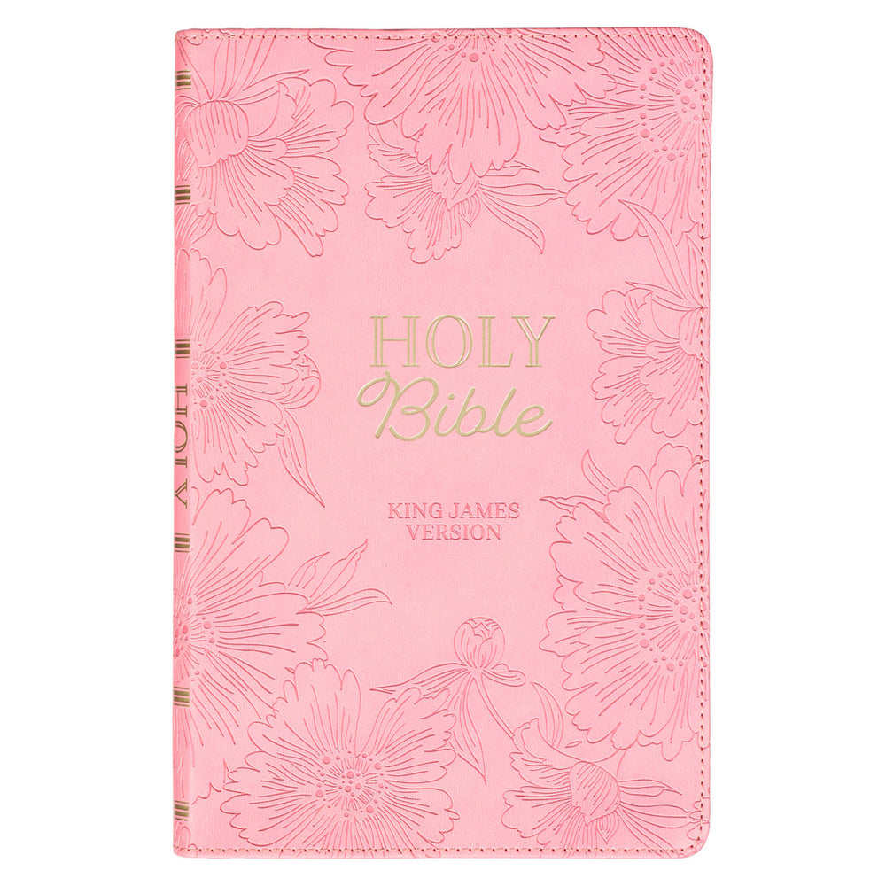 KJV Bible Blossom Pink