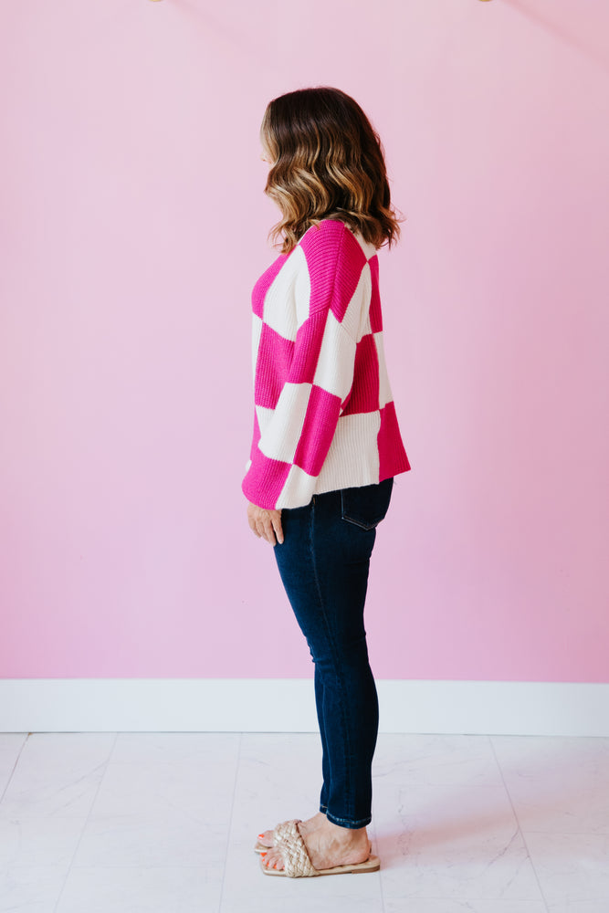 Checkmate Sweater