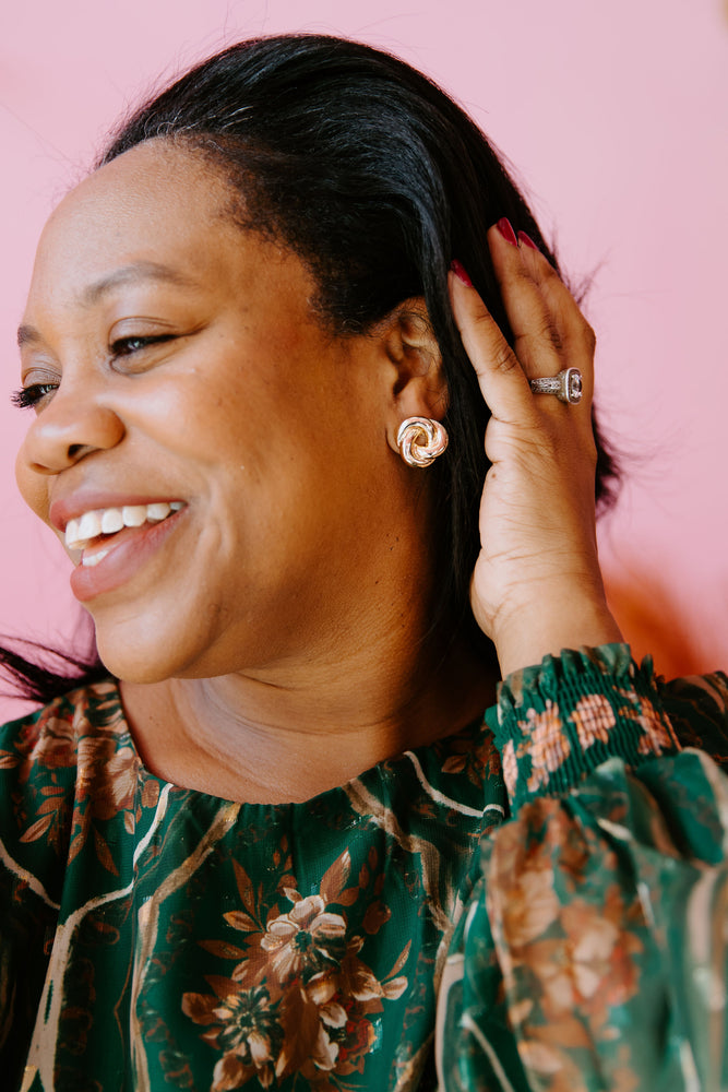 Camille Knot Earring