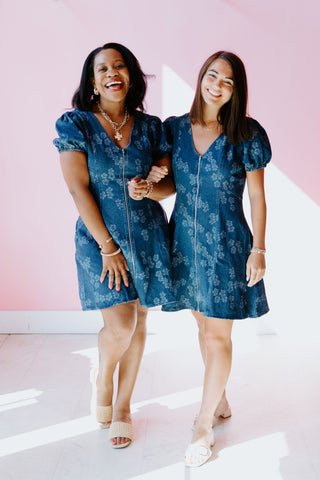 Modern Denim Dress