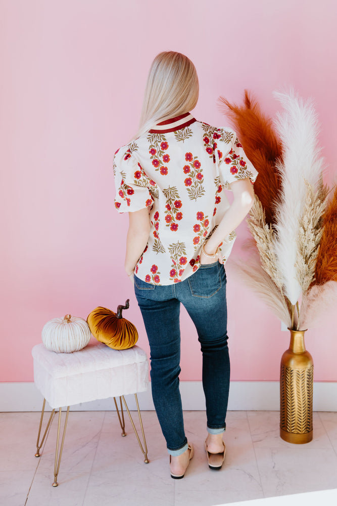 Fallen Roses Top