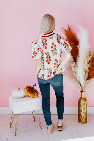 Fallen Roses Top