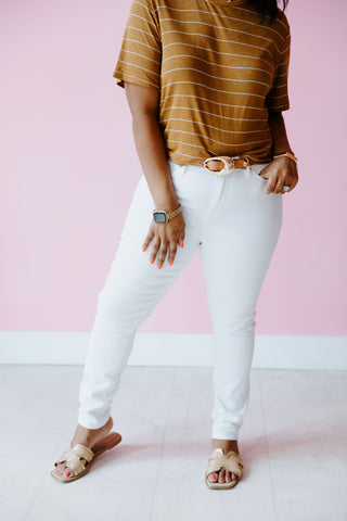 Elevated High Rise Denim