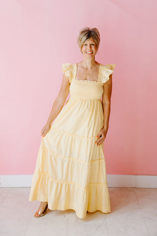 Sunshine Chic Maxi Dress