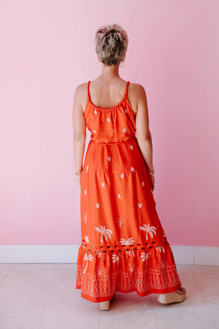 Meet Me At The Fireworks Maxi Dress