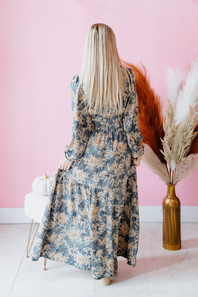 Falling Into Florals Maxi Dress