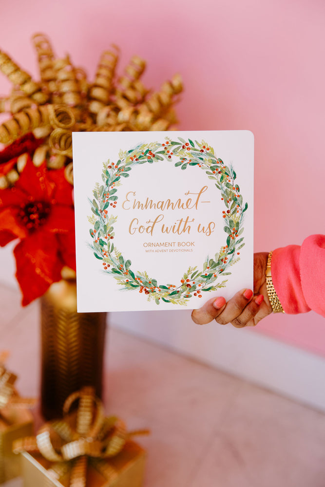 Emmanuel Advent Ornament Book