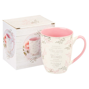 Trusts in the Lord Mug