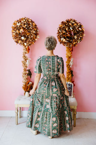 Golden Moments Maxi Dress