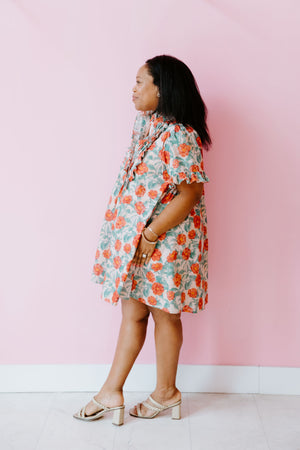 Vintage Rose Dress