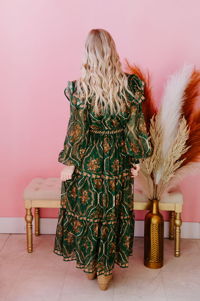 Chic & Cheerful Midi Dress