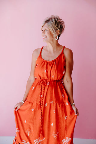 Meet Me At The Fireworks Maxi Dress