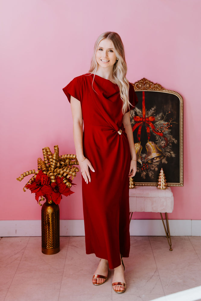 Effortless Beauty Midi Dress