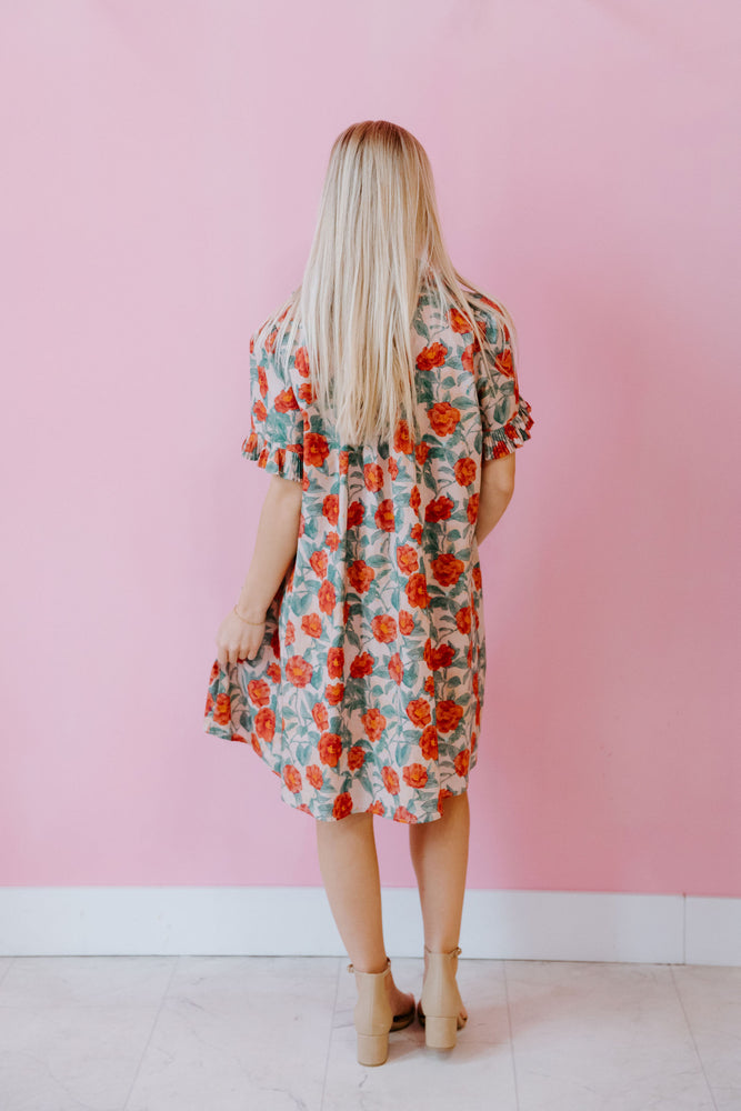 Vintage Rose Dress