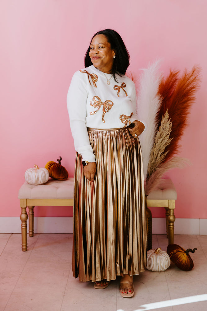 Pretty in Bows Sweater