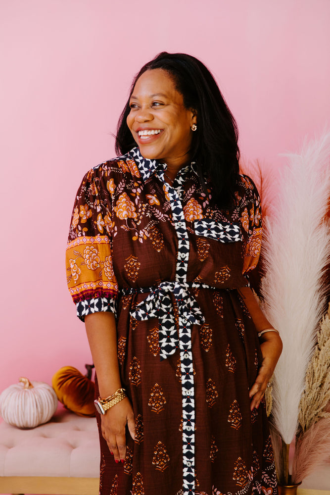 Thinking About You Midi Dress