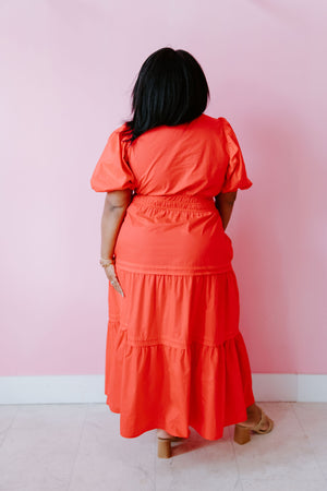 Always Happy Midi Dress