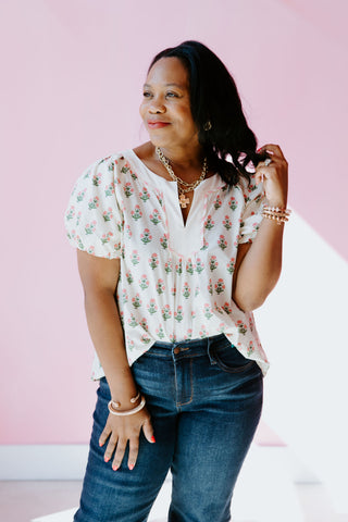 Petals Charm Top