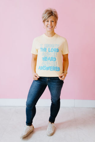 He Heard & Answered T-Shirt