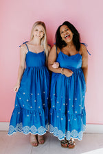 Thinking Of Summer Midi Dress