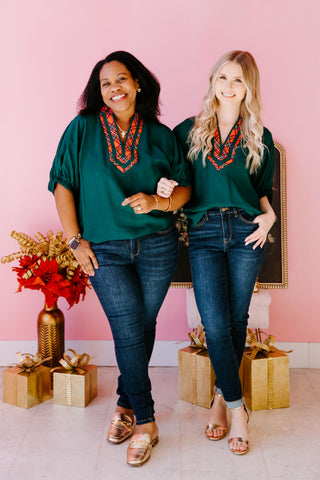 Holiday Chic Top