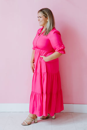 Radiant Charm Maxi Dress