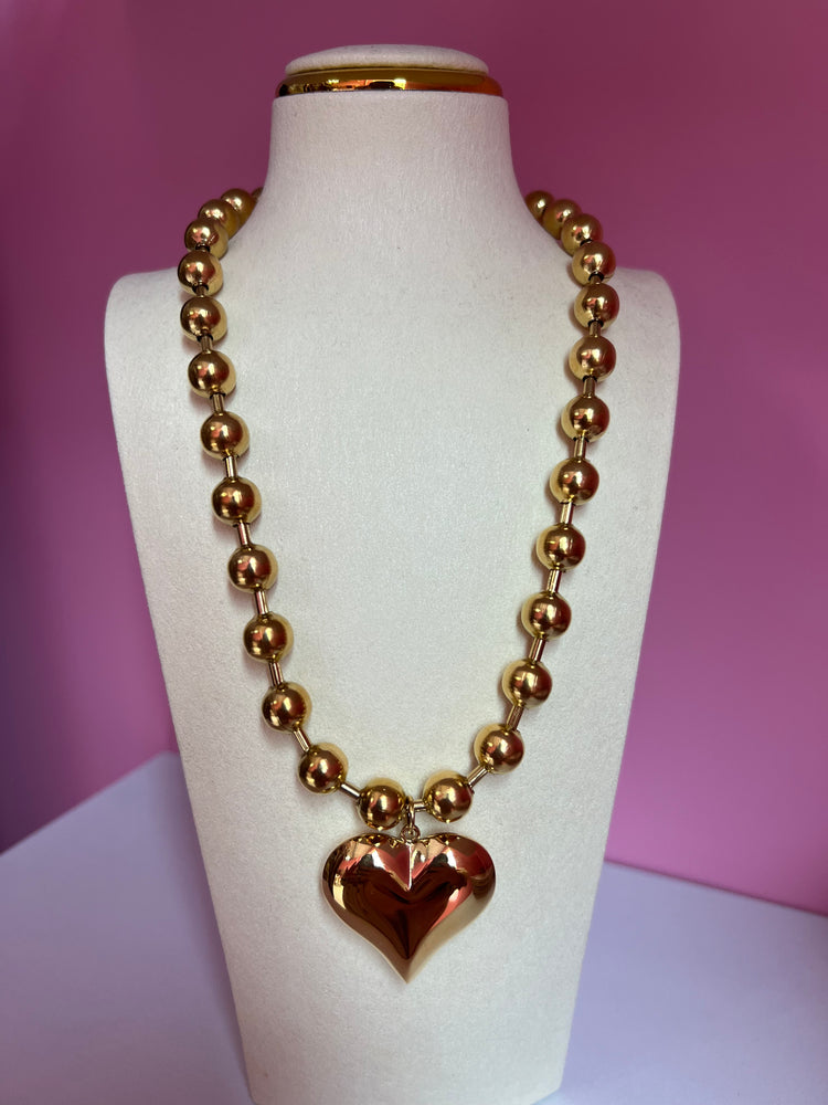 Chunky Heart Necklace