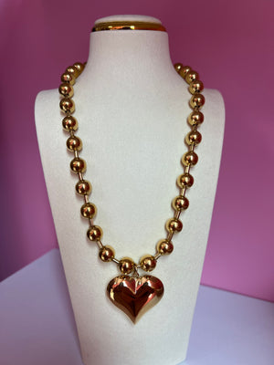 Chunky Heart Necklace