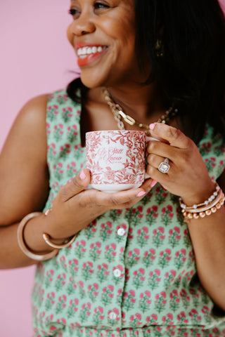 Be Still Burgundy Mug