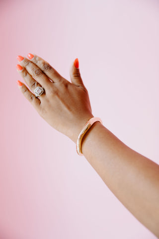 Hinged Bangle Bracelet