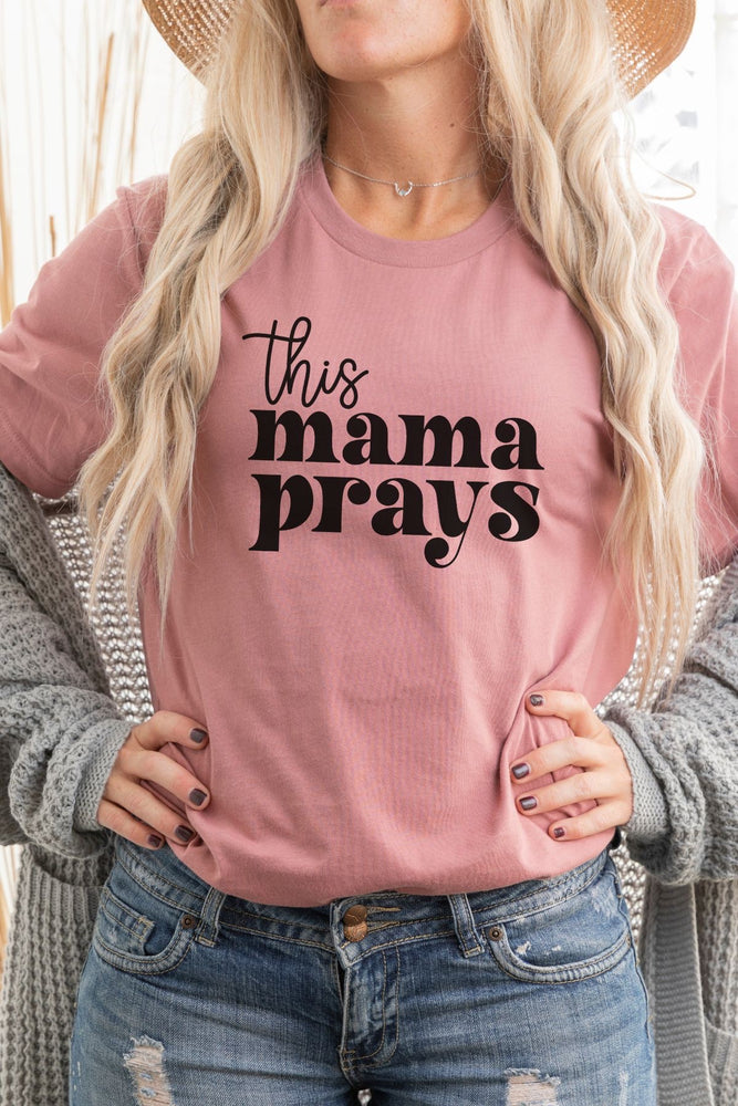 
            
                Load image into Gallery viewer, This Mama Prays Shirt
            
        