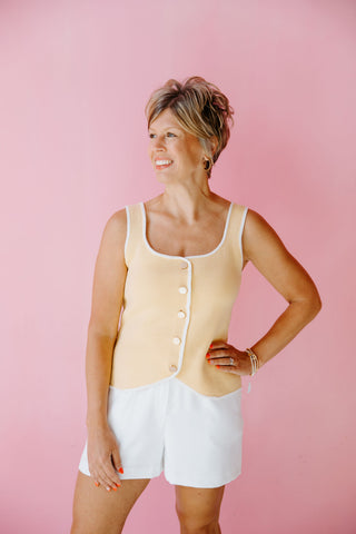 Golden Glow Vest