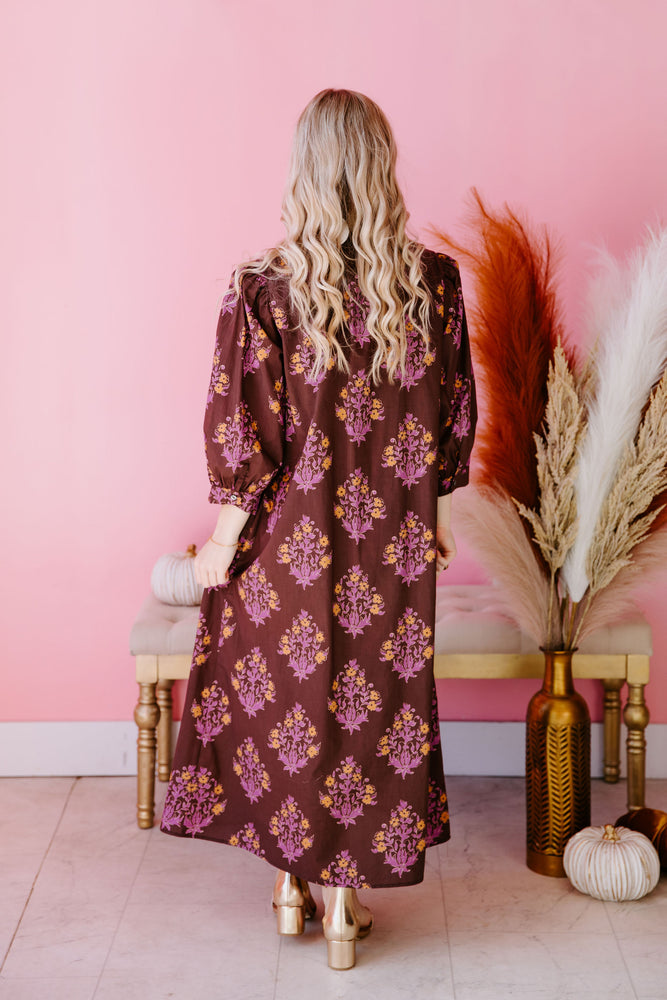 Chic In Bloom Midi Dress