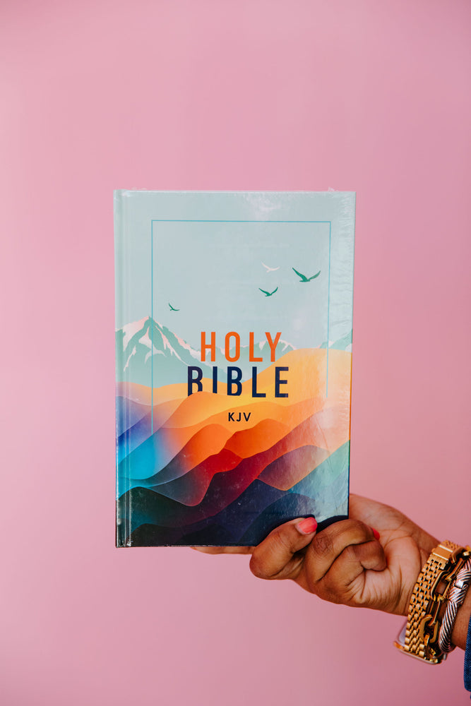 Colorful Hardcover Kid's King James Version Bible