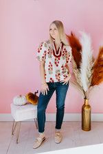 Fallen Roses Top