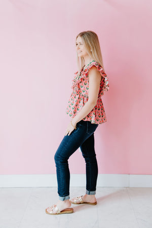 Summer Blooms Top