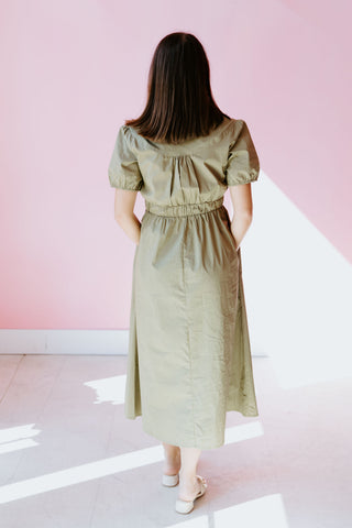 Naturally Chic Midi Dress