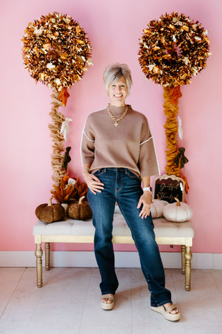 Timeless Mocha Sweater