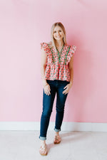 Summer Blooms Top