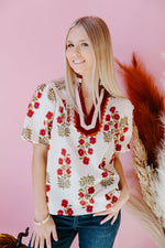 Fallen Roses Top