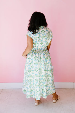 Wild Bloom Midi Dress