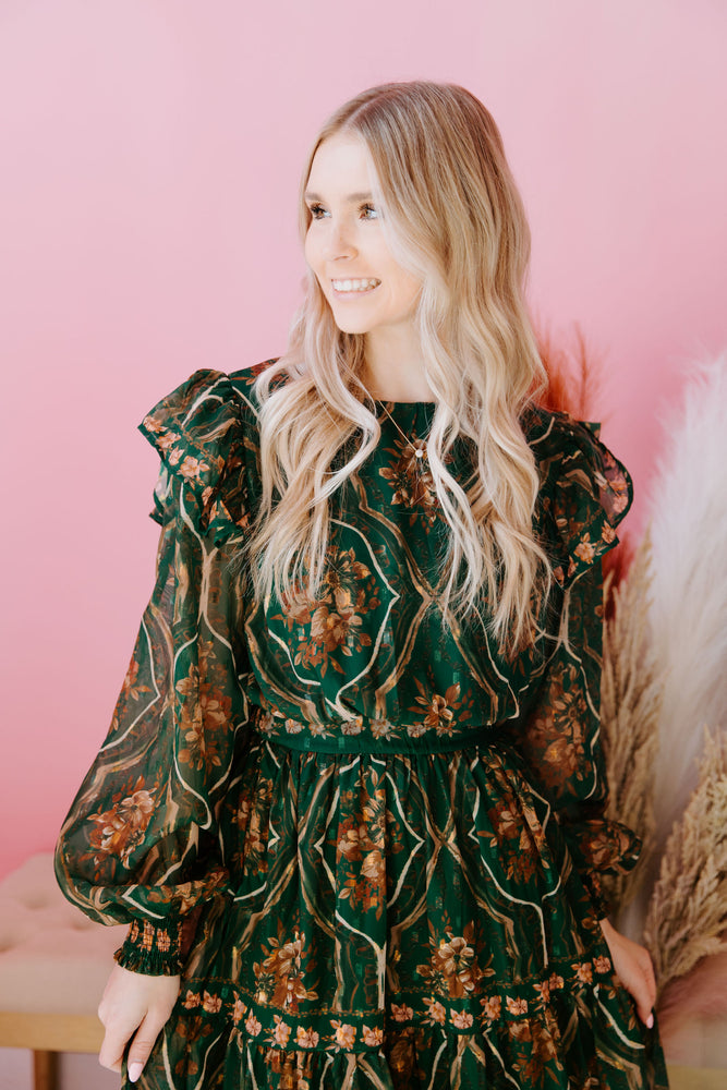 Chic & Cheerful Midi Dress