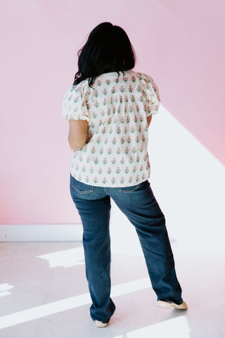 Petals Charm Top