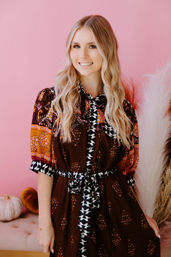 Thinking About You Midi Dress