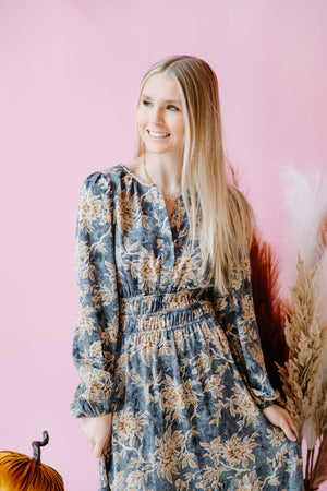 Falling Into Florals Maxi Dress