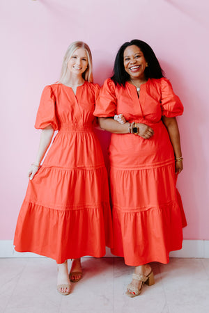 Always Happy Midi Dress