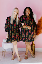 Midnight Rose Dress
