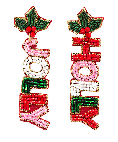 Holly Jolly Earring
