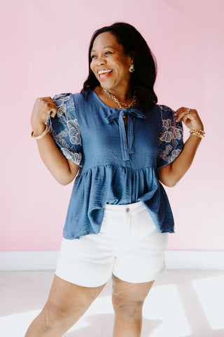Timeless Denim Top